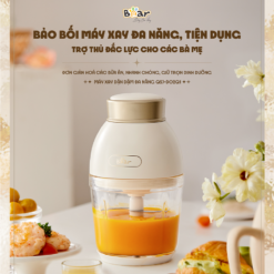 Máy xay ăn dặm Bear 0.6L QSJ-D02Q1