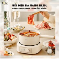 Nồi điện đa năng Bear 2,5L SB-NL25L