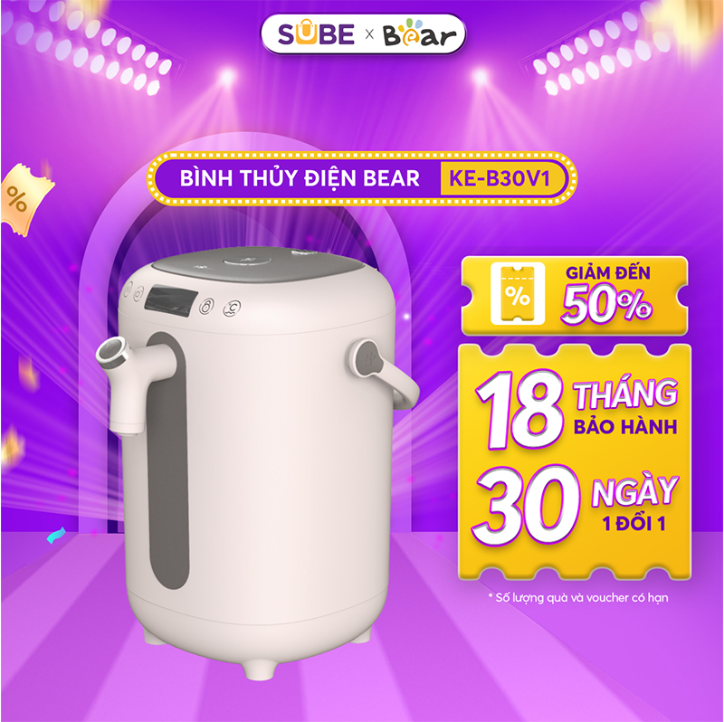 bình thủy điện bear 3l ke-b30v1