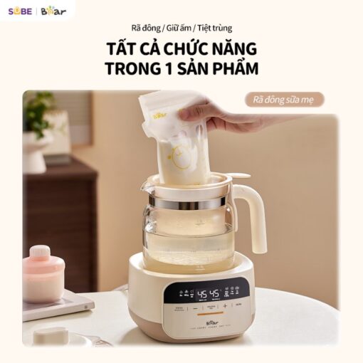 Máy đun nước hâm sữa Bear WW-4H12W