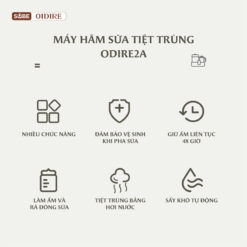 Máy hâm sữa tiệt trùng OIDIRE ODI02A