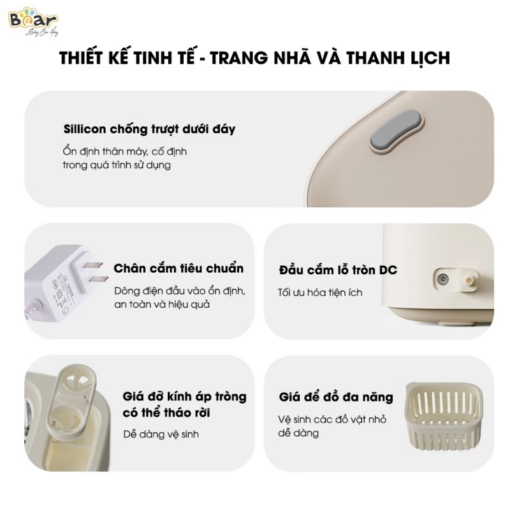 Máy làm sạch trang sức Bear SB-MR038