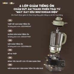 Máy làm sữa hạt Bear 1.75L SB-SH17V