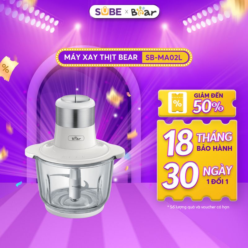 máy xay thịt bear sb-ma02l