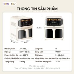 Nồi chiên không dầu Bear AF-4H15J