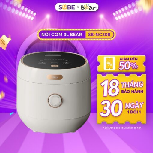 Nồi cơm điện 3L Bear SB-NC30B