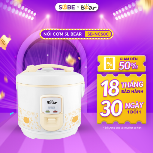 Nồi cơm điện Bear 5L SB-NC50C