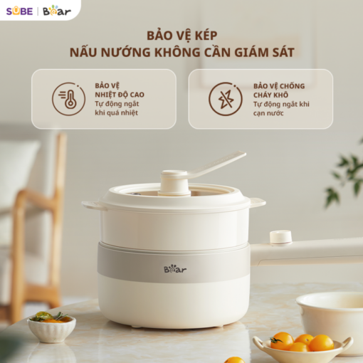 Nồi điện đa năng Bear MC-4H16F