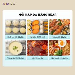 Nồi hấp Bear DZG-P20W7