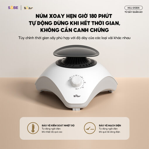 Tủ sấy quần áo Bear HGJ-D12D5