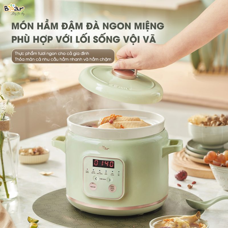 Nồi nấu chậm Bear 2L SB-NNC20