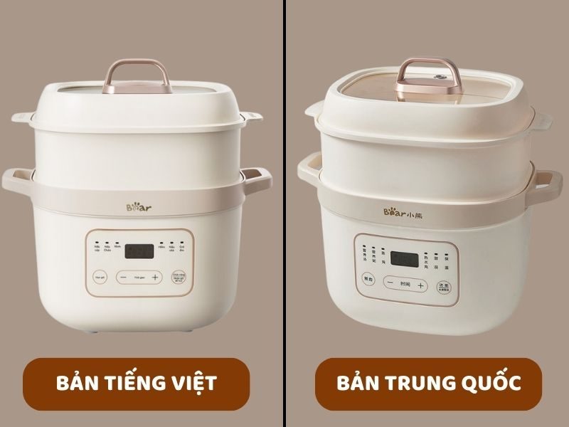 nồi nấu cháo chậm bear bản trung quốc