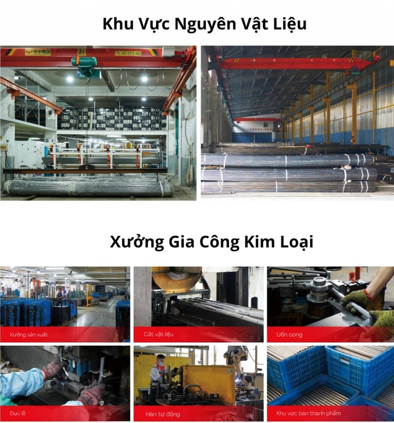 Nhà máy sản xuất hiện đại 25 năm kinh nghiệm