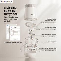 Chất liệu cao cấp – An toàn tuyệt đối cho bé