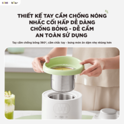 Tay cầm chống nóng giúp thao tác an toàn