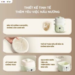 Thiết kế tinh tế đảm bảo an toàn tuyệt đối khi sử dụng