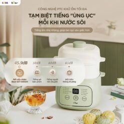 Vận hành siêu êm ái với công nghệ PTC khử ồn tối đa